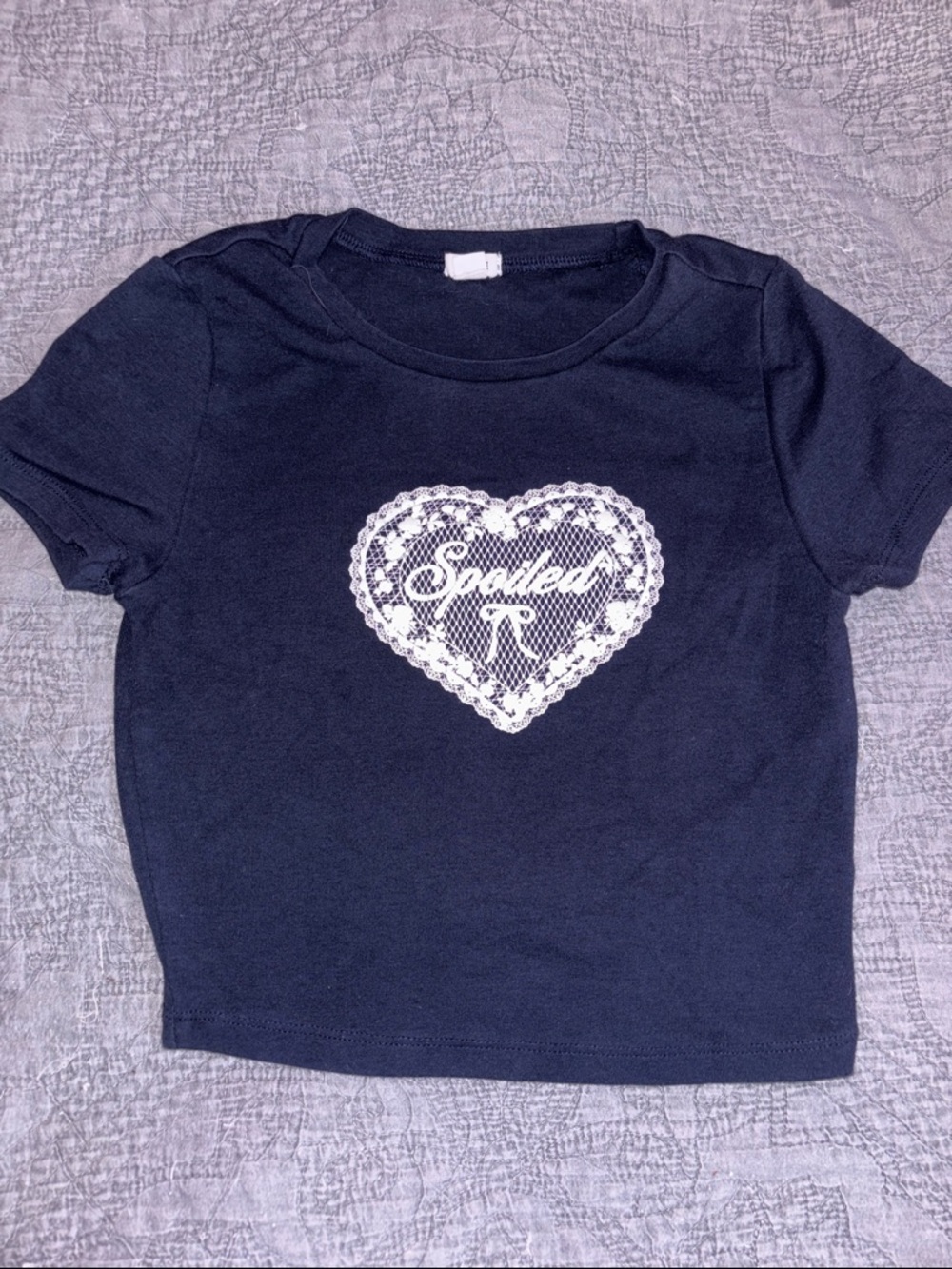 Garage Graphic “Spoiled” Baby Tee